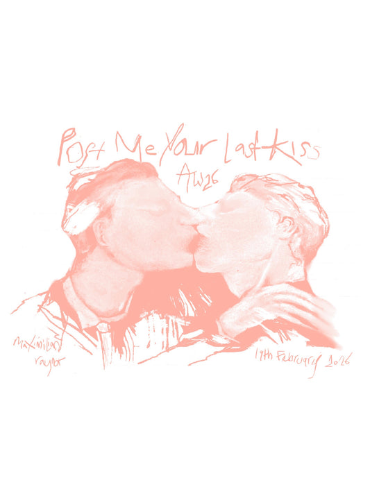 'Post Me Your Last Kiss' AW26 T-Shirt