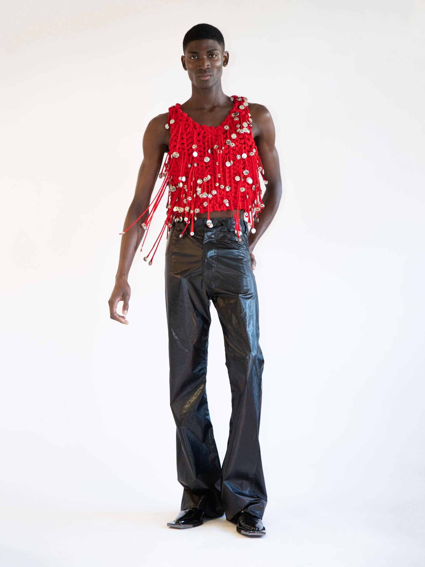 The Stud Tassel Vest
