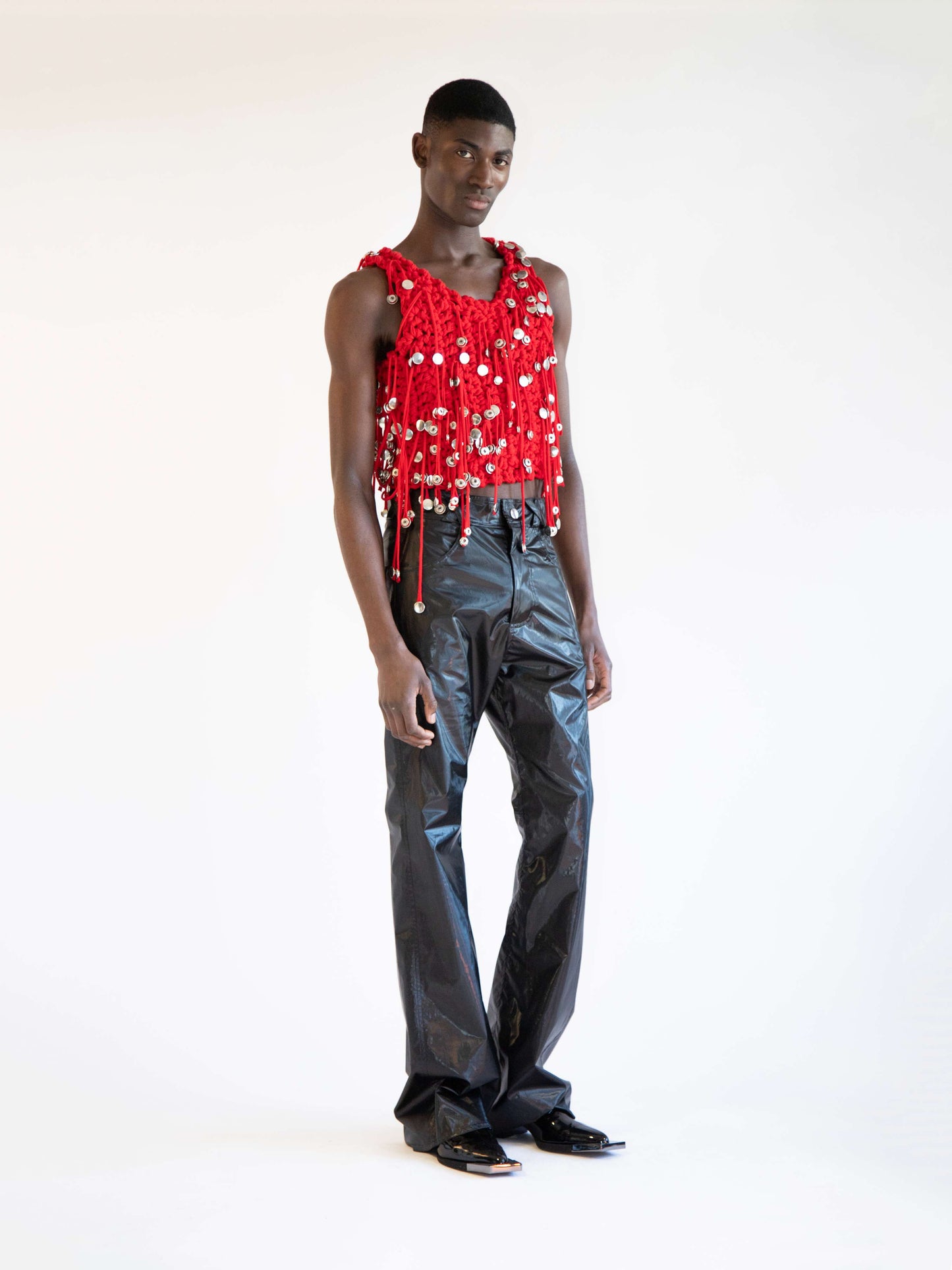 The Stud Tassel Vest