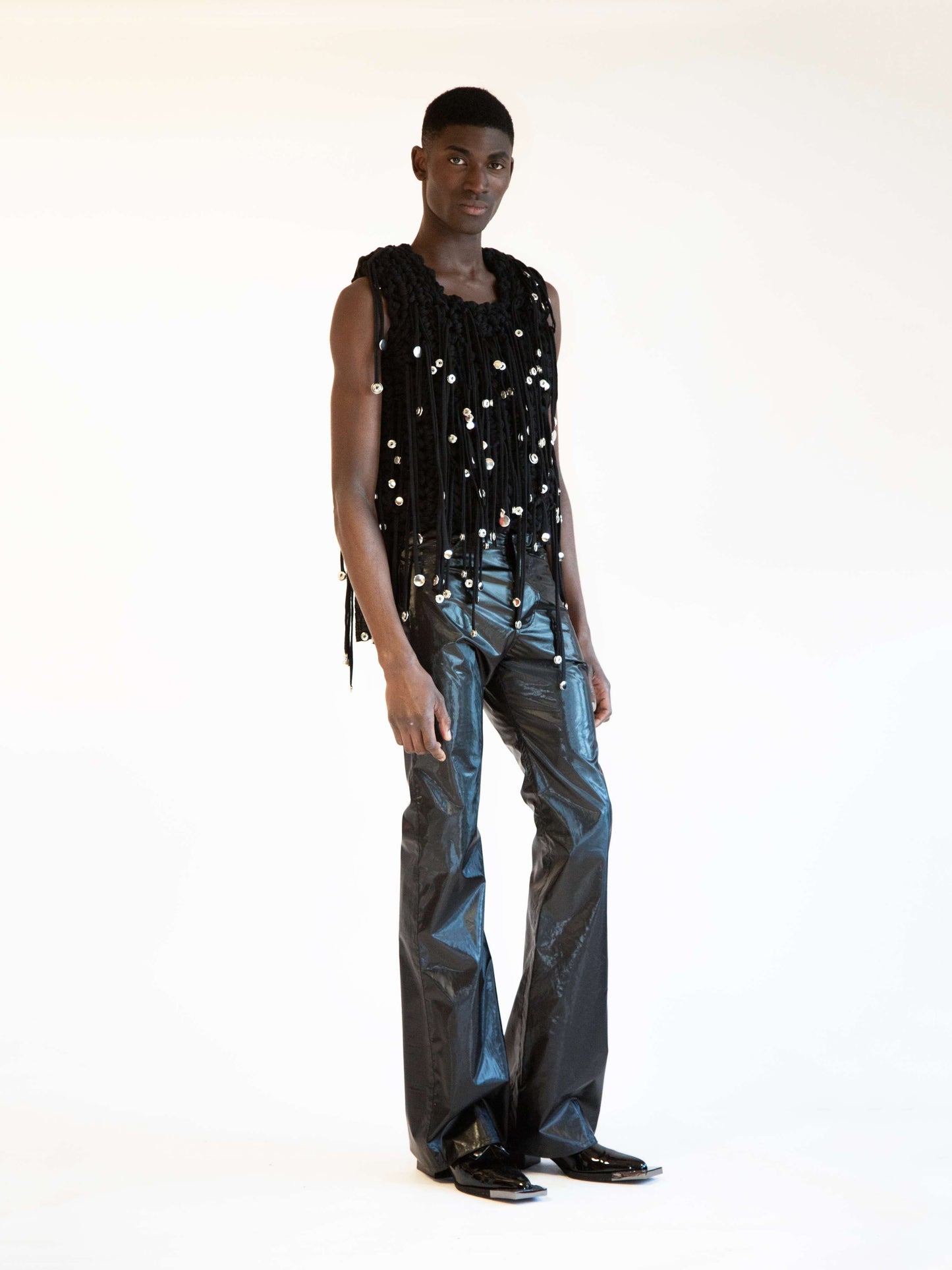 The Stud Tassel Vest