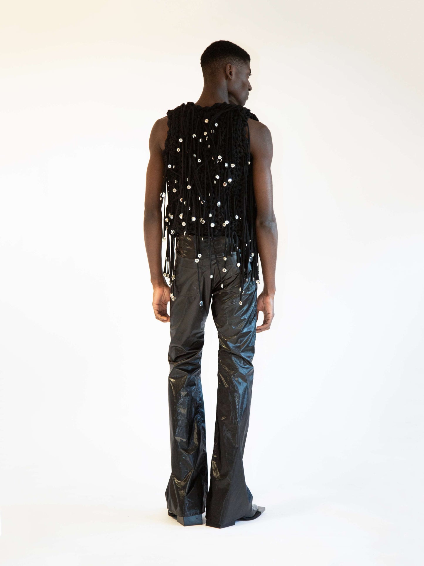 The Stud Tassel Vest